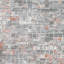 Tapis abstrait gris / orange Kollman-1842700659