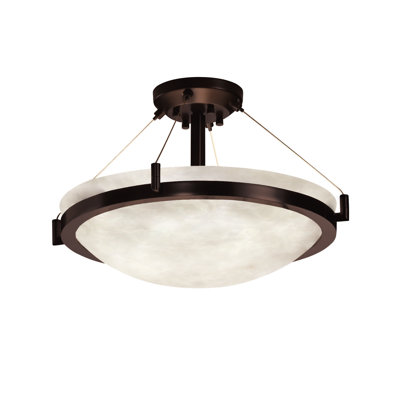 Clouds™ Clouds Resin Semi Flush Mount