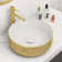 Ruvati White Ceramic Top Push Pop-up Drain for Bathroom Sinks without Overflow