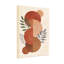 Abstrait, cercles abstraits, feuilles, tons de terre-1818020013