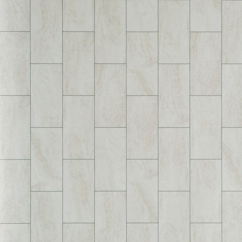 Carreau de vinyle de luxe 12 po x 24 po x 5 mm Mannington REALTA, Autriche, neige