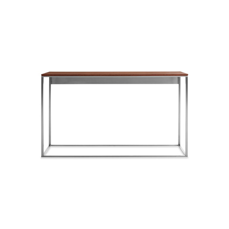 Minimalista 3 - Piece Coffee Table Set, White, Walnut