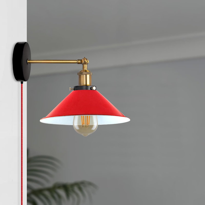 Armed Sconce, Red