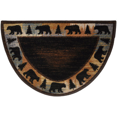 Tapis de cuisine Connor-James Cozy Cabin Wandering Bear