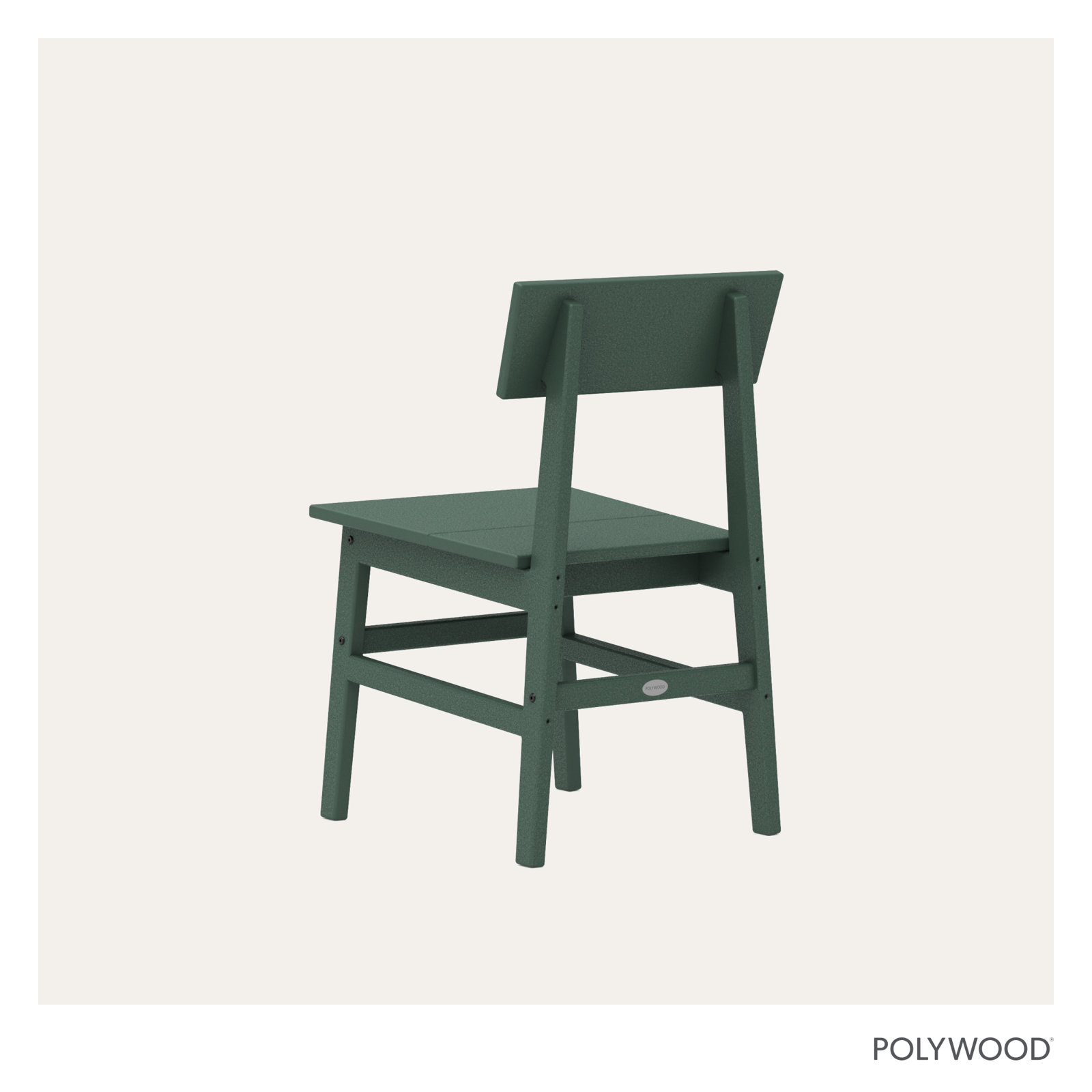 POLYWOOD® Patio Side Chair, Green