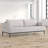 Upholstered 86.5'' Sleeper Sofa