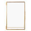 Cadre photo rétro de bureau en laiton et verre, support en métal et cadre à bande de cuivre (4*6 pouces)-432998451