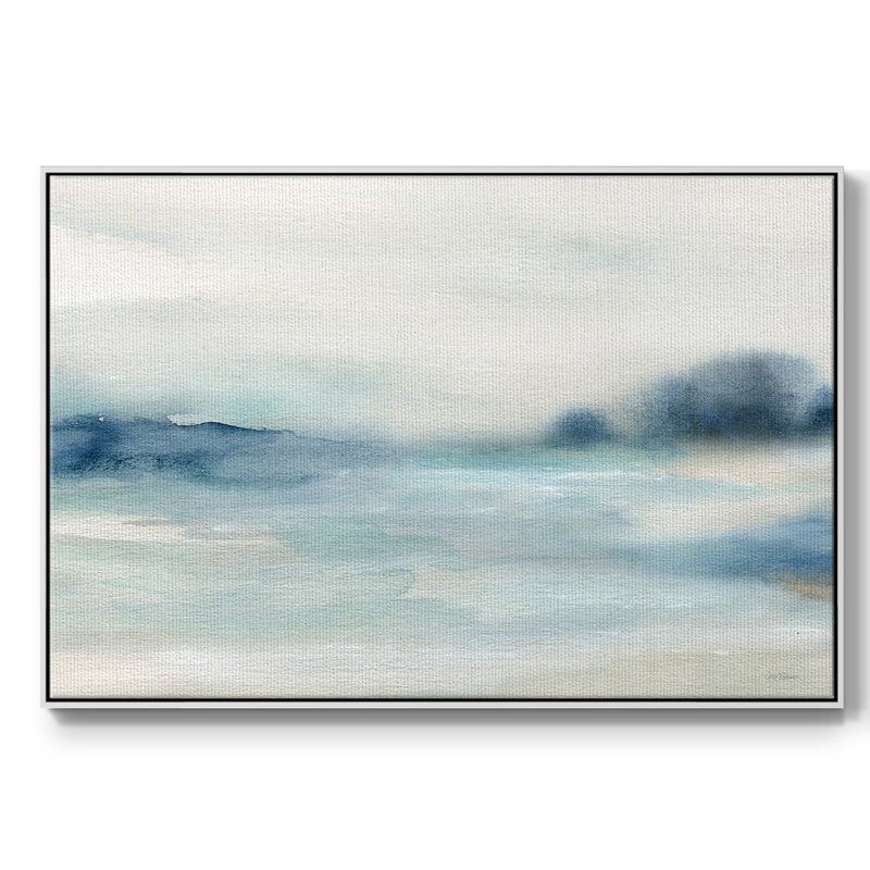 «Simply Soft Morning», reproduction d'art sur toile, H 17 po x l 25 po x P 2 po, Blanc
