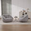 Faux Fur Bean Bag Chair-454564339