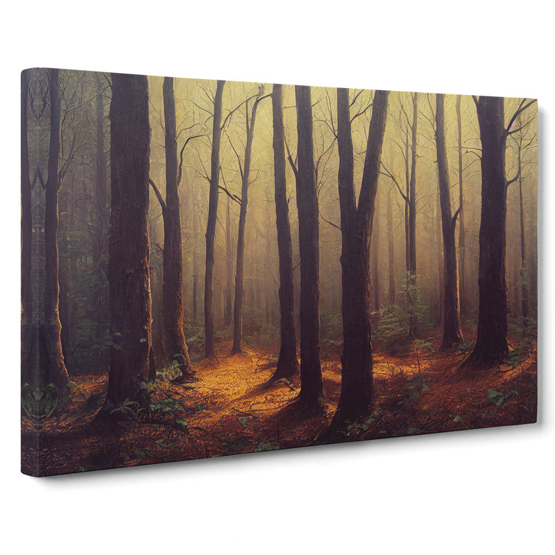 Inspiring Forest - Wrapped Canvas, 50cm H x 76cm W
