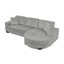 Canapé modulaire 2 pièces rembourré-1103758015
