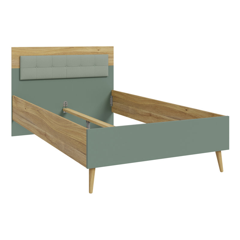 Rauchtown Bed, Single (3'), Beige/Sage