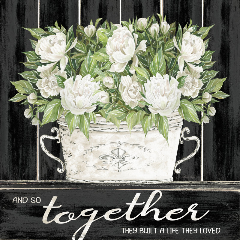 And So Together 2883734, H 20 po x l 20 po, Non, Wrapped Canvas