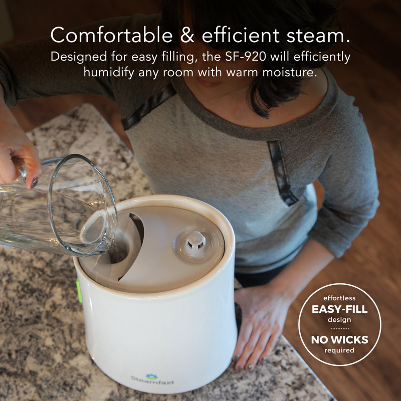 Warm Mist Humidifier & Steam Vaporizer