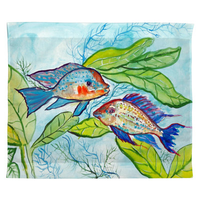 Suspension murale d’extérieur pair de poisson