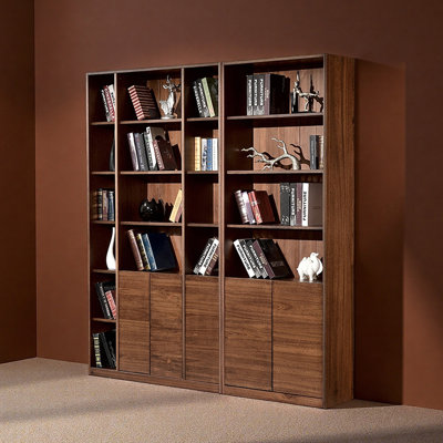Pure solid wood high quality furniture bookcase