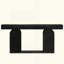 Table basse pratique, console durable, table de couloir minimaliste-729744110