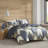 Premium Multicolor Cotton Bedding Set, Modern Ikat Design For Home