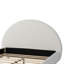 Base de lit tapissier moderne avec tête de lit courbée arquée Modern-2041262871