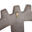 Industrial Abstract Wall Decor on Metal