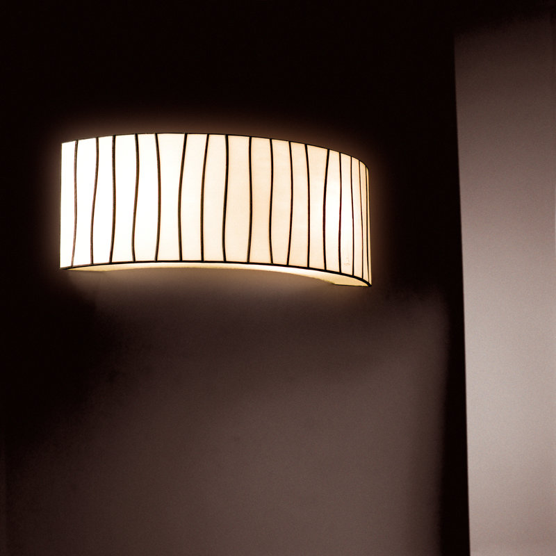 Curvas 2 - Light Flush Mounted Sconce, White