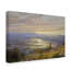 « lake squam from red hill », reproduction de peinture à l’huile sur toile tendue-31879349