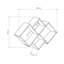 4 Piece Square Cube Shelf-24069852