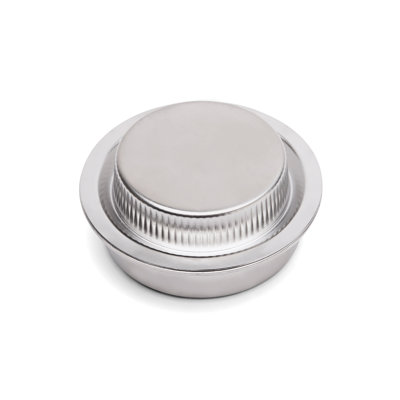 Jarware 3.25 in. Stainless Steel Lid