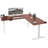 VIVO Electric 77" x 71" Corner Stand Up Desk, 3E7B Series-93885688