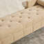 Banc de rangement rembourré en chenille avec accoudoirs et dossier-2011836246-2011836247