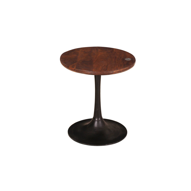 Turlock Pedestal End Table