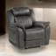Fauteuil inclinable en microfibre polie 39,5 po Gotay-878350498