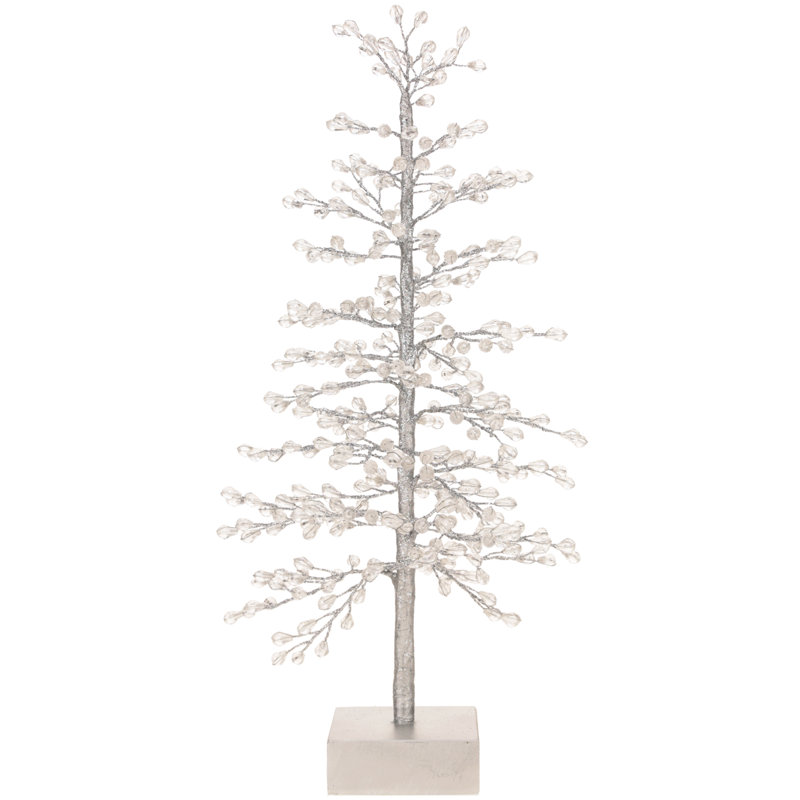 Beaded Accent Tree - 17 Inches