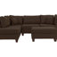 3 pièces Canapé modulaire réversible pour canapé de salon et repose-pieds en polyfibre-1659884679