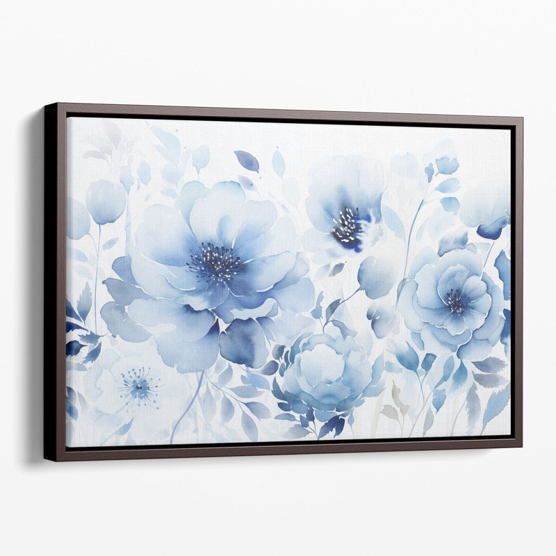 Art mural brillant lustré, H 20 po x l 30 po x P 1,25 po, Toile tendue