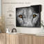 «Lion Eyes Pop», reproduction sur toile-100690330