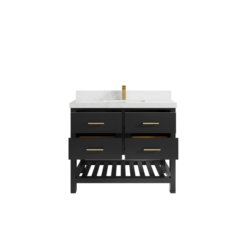 Parker 42 po X P 22 po De salle de bain Quartz, Empira