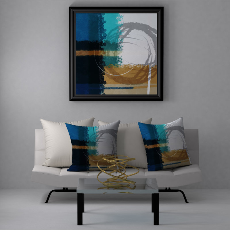 Housse de coussin décorative carrée grassement, 20 po x 20 po