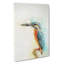 Perched Kingfisher In Abstract - Wrapped Canvas-55366556