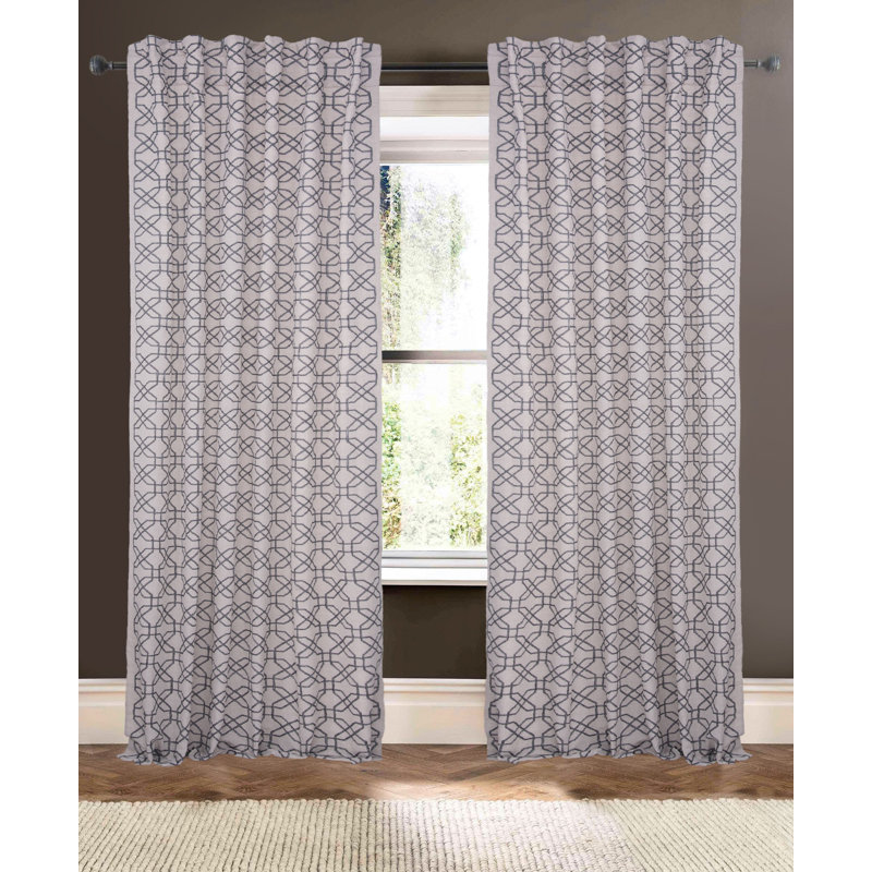 Byron, Natural, 50" W x 110" L