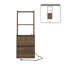 Table de chevet de style moderne avec station de charge et veilleuse, avec armoire de rangement pour chambre à coucher-1409569415