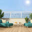 6 ft. H x 4 ft. W Metal Privacy Screen-69881489