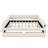 King Size Upholstered Daybed With USB And 2 Drawers, Soft Lambswool Platform Bed, No Box Spring Required-1532085975
