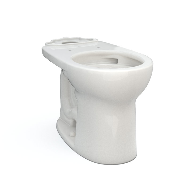 TOTO® Drake® Round TORNADO FLUSH® Toilet Bowl with CEFIONTECT®, Colonial White, Colonial White