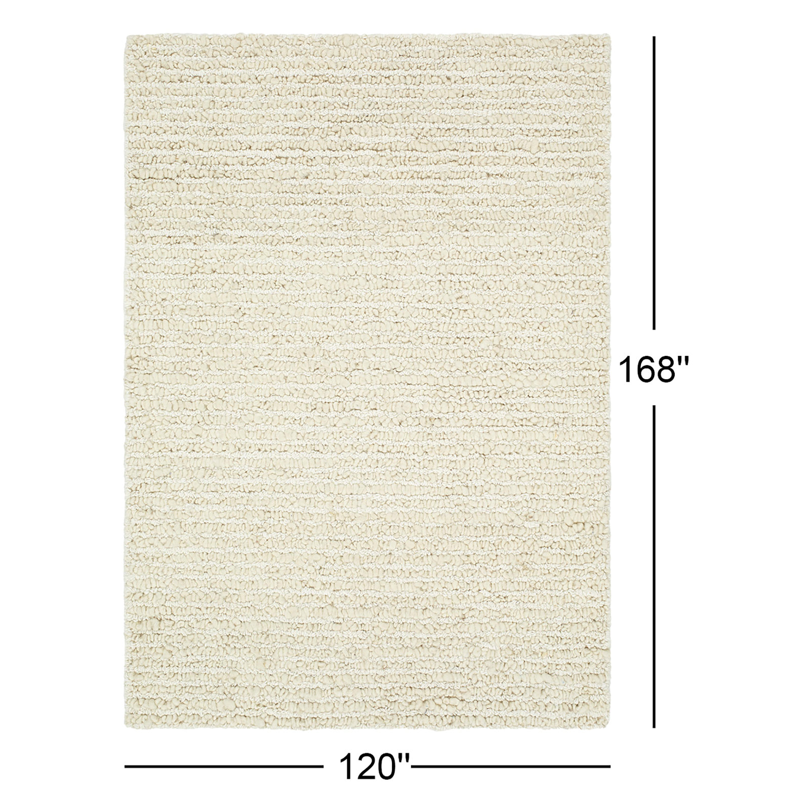 Amhurst Hand-Woven Area Rug, Rectangle 10' x 14'