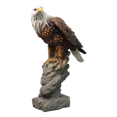 Bald Eagle Statue Ornament, 8.66 Inches Tall