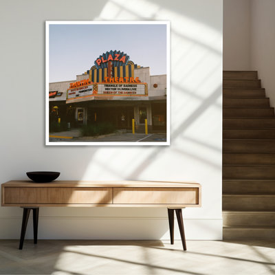 Good Black Art "On My Way To See Triangle of Sadness" Wall Art by Stanley Collins | Solid Wood Frame | Wall Art Print