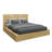 Delta Collection 6-Drawer Captain’s Storage Bed – Platform Bed with Headboard & 2 Drawerless Nightstands – No Box Spring Required-1421079654