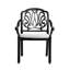 Outdoor Patio Dining Armchair with Cushion
