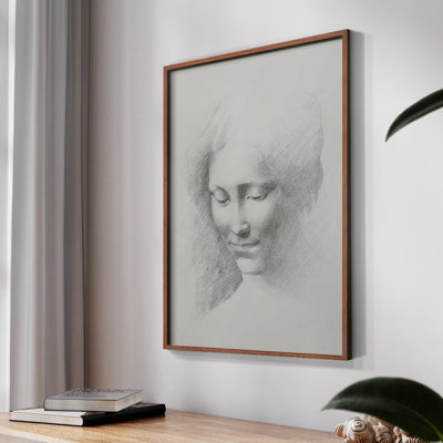 "Croquis rétro L" sur papier